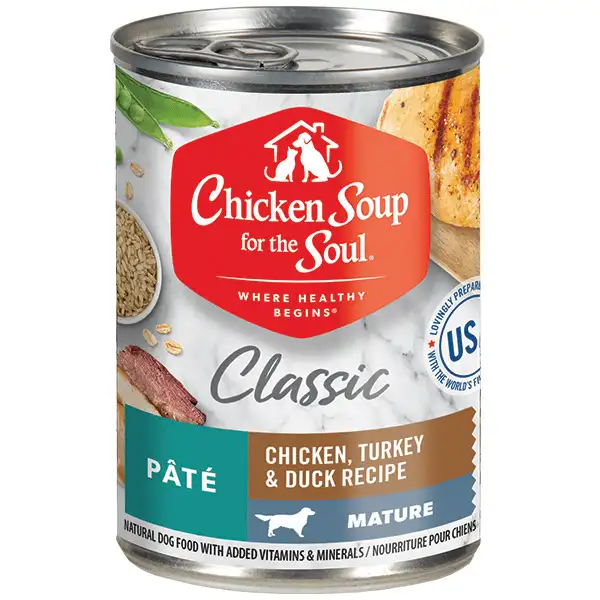 Chicken, Turkey & Duck Recipe Paté For Mature Dogs