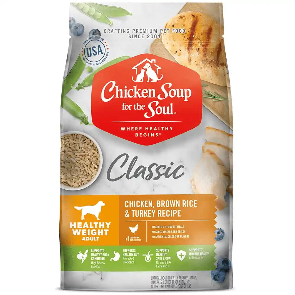 Healthy Weight Natural Dry Dog Food Chicken, Brown Rice & Turkey
