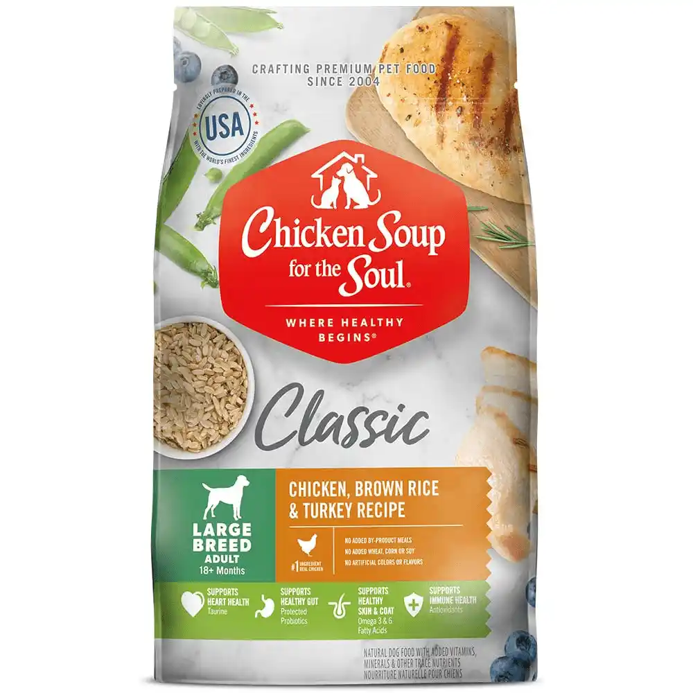 Large Breed Adult Natural Dry Dog Food Chicken, Brown Rice & Turkey