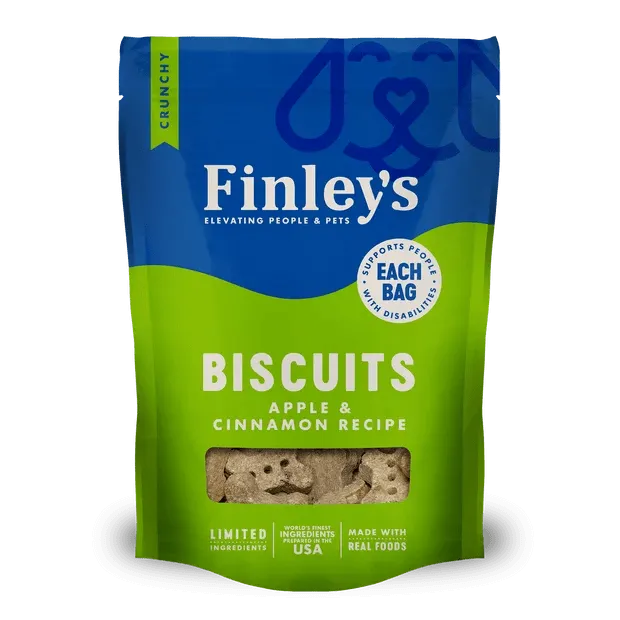 Apple & Cinnamon Crunchy Biscuit Treats For Dogs