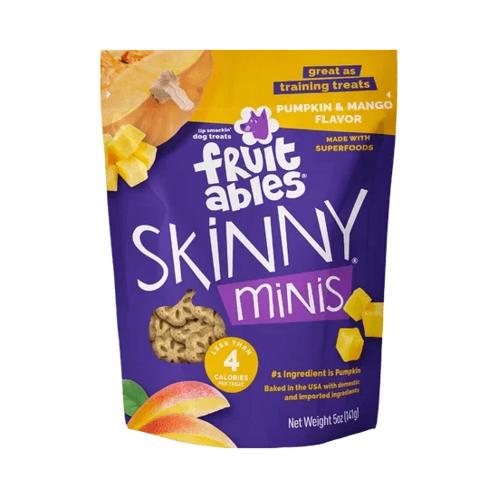 Skinny Minis Pumpkin Mango Treats For Dogs