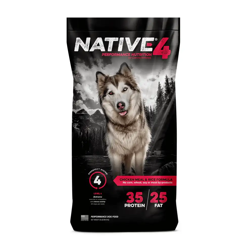 Level 4 Chicken Meal and Rice Formula Dry Dog Food
