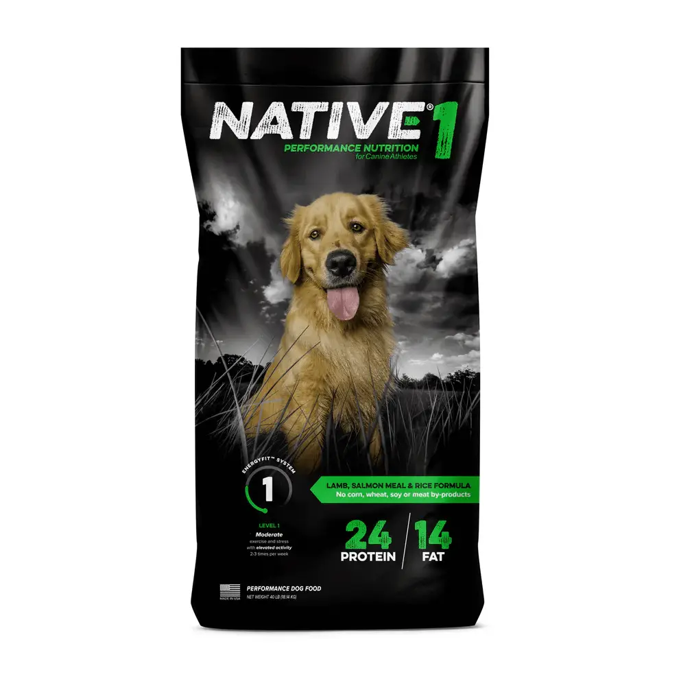 Level 1 Adult Lamb, Salmon Meal and Rice Formula Dry Dog Food