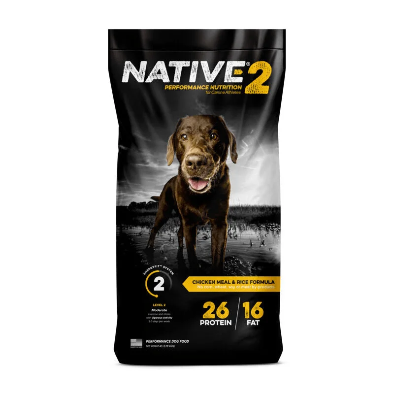 Level 2 Adult Chicken Meal and Rice Formula Dry Dog Food