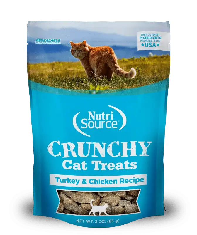 Crunchy Turkey and Chicken Cat Treats