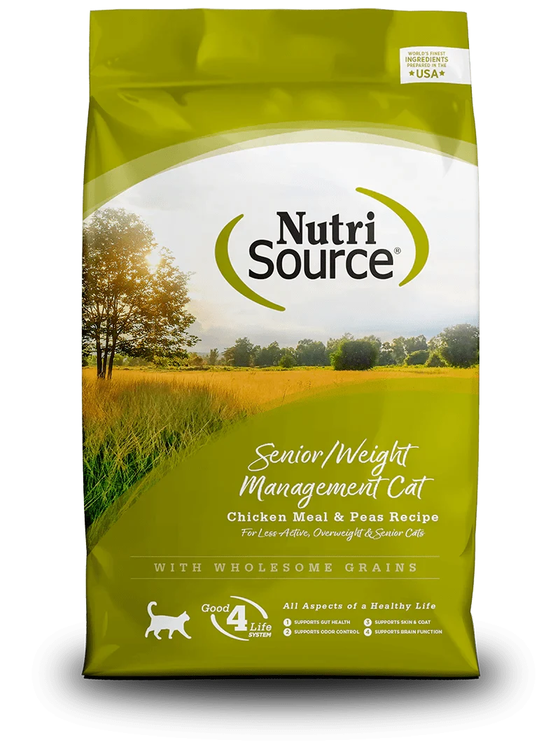 Senior Weight Management Cat Chicken Meal & Peas