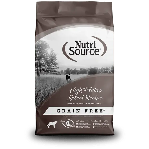 High Plains Select Beef, Trout & Turkey Meal For Dogs