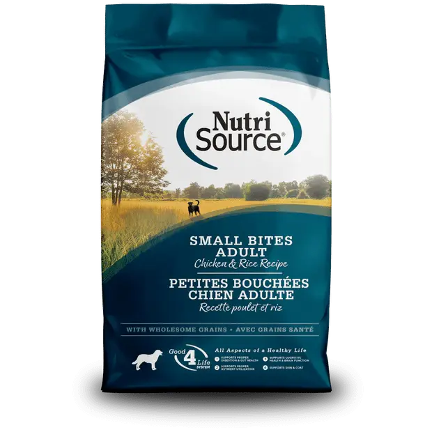 Adult Chicken & Rice Small Bites For Dogs