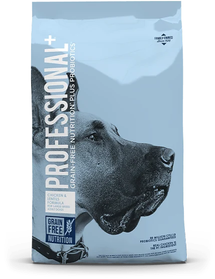 Chicken & Lentils Formula For Large Breed Dogs