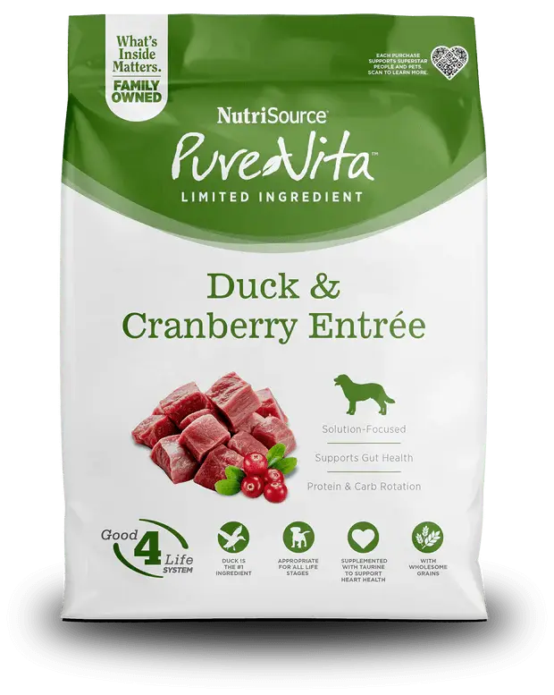 Duck & Cranberry Entrée For Dogs