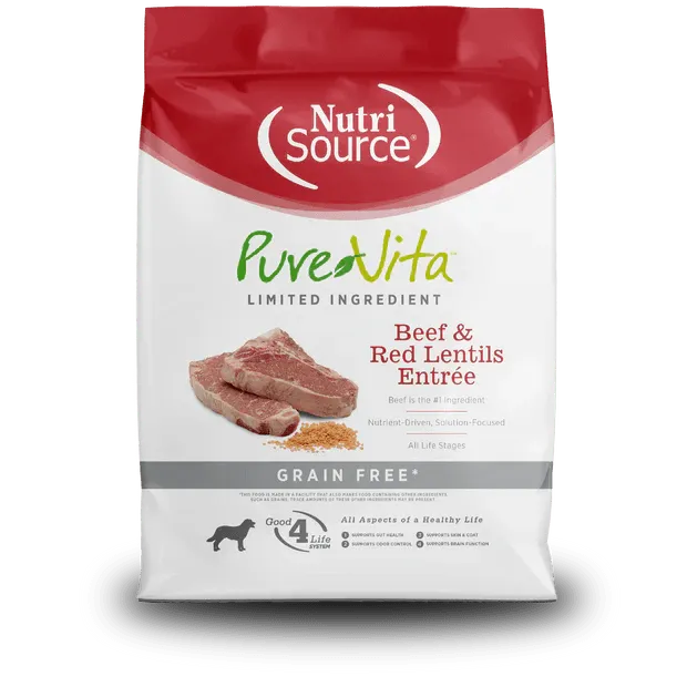 Beef & Red Lentils Entrée For Dogs