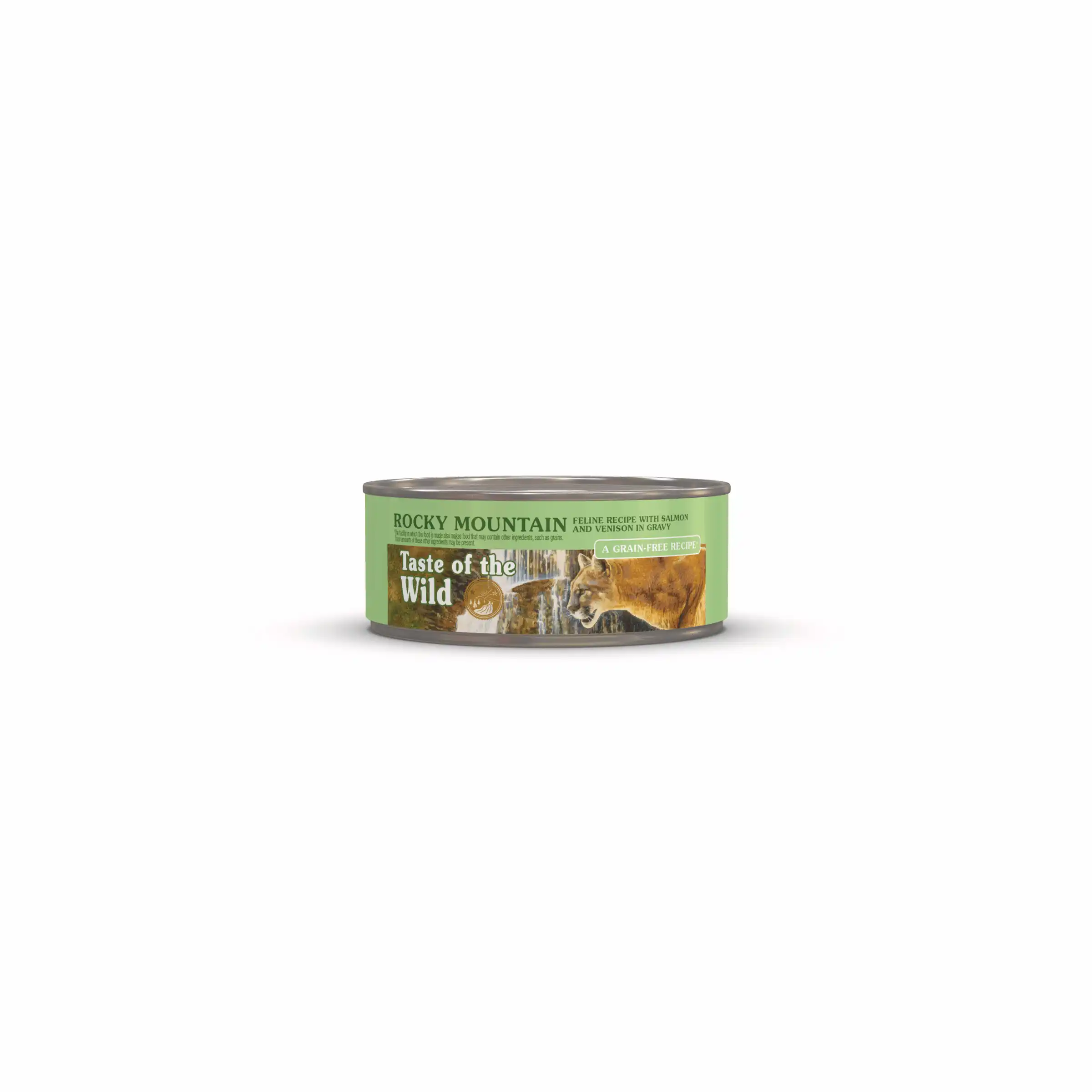 Rocky Mountain Feline Recipe with Salmon and Venison in Gravy