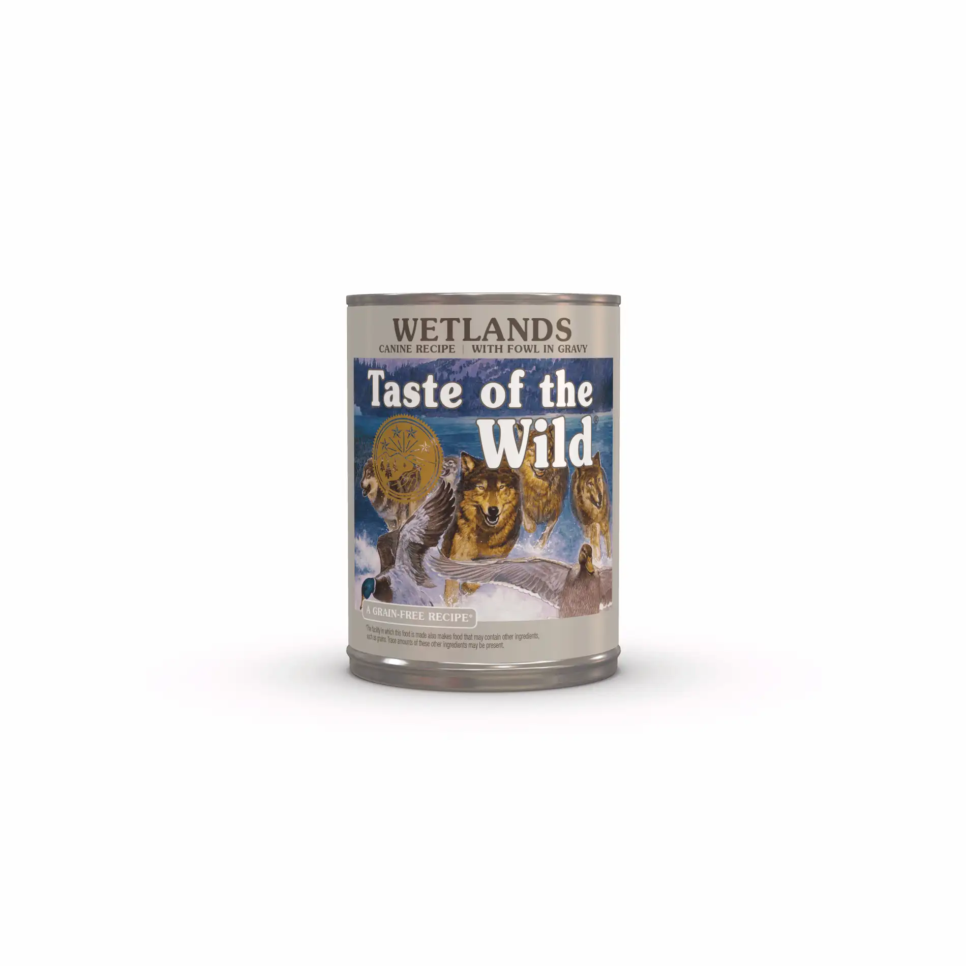 Wetlands Canine Recipe with Fowl in Gravy